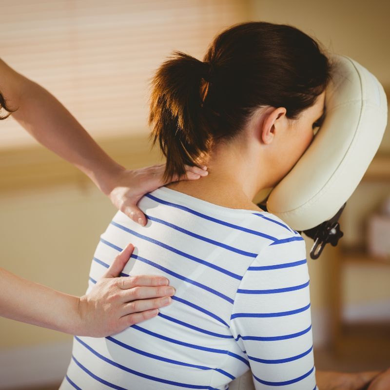 Massage sur chaise - Amma Assis